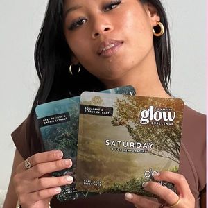 DEW OF THE GODS GLOW CHALLENGE SHEET MASKS 2 Masks $40